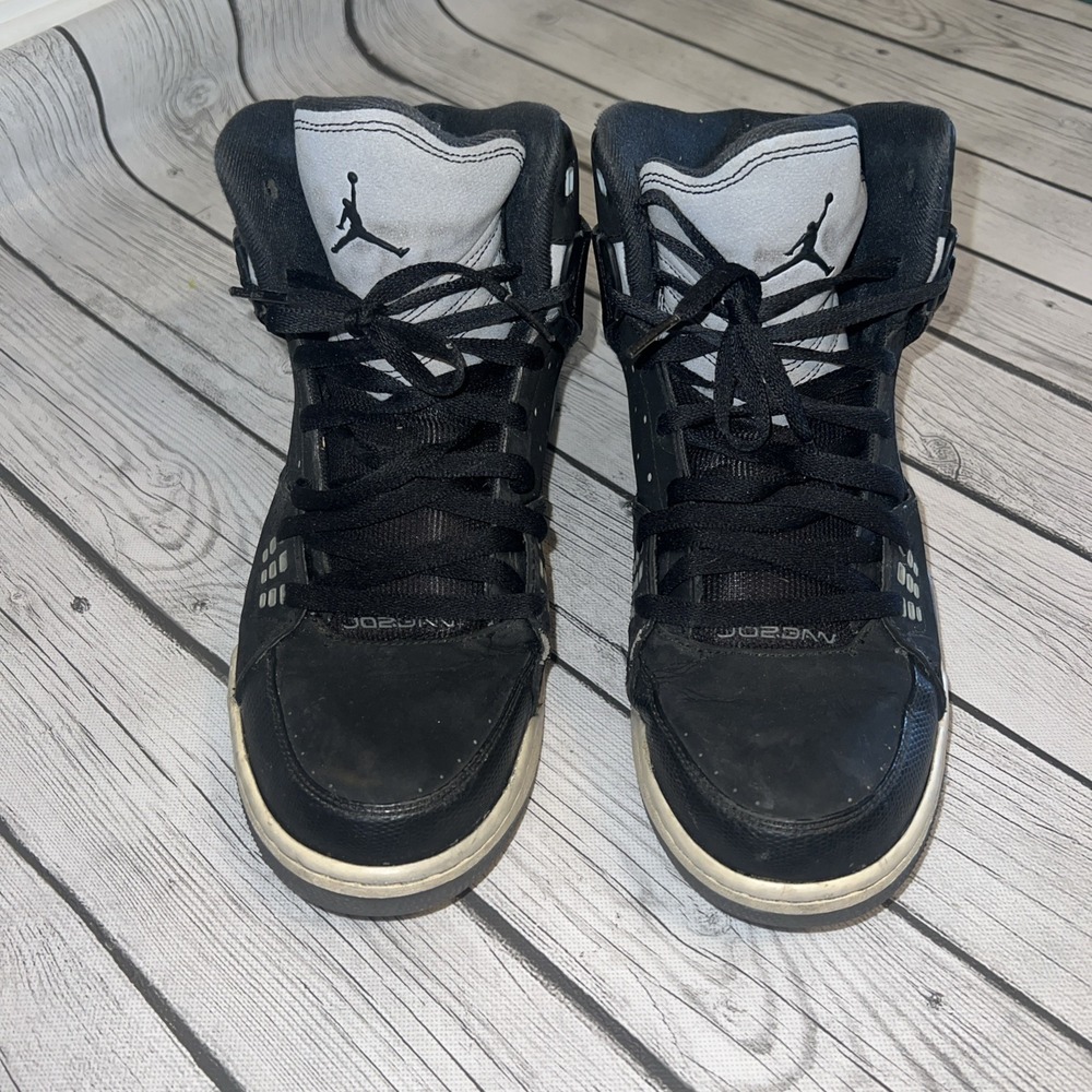 Nike Air Jordan SC-1 Men's 12 Sneaker Basketball Black And Gray  Athletic Shoes